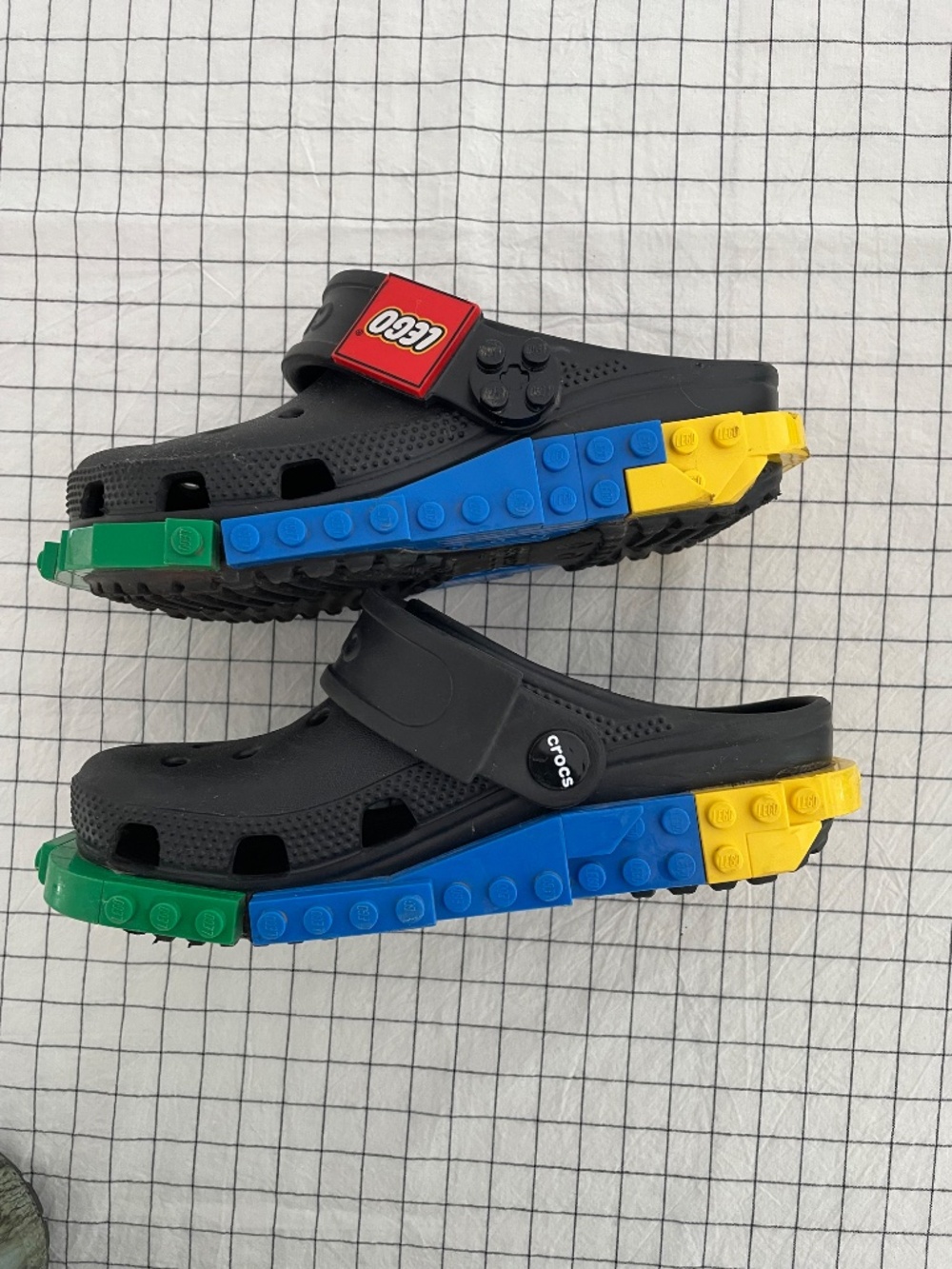 Lego & Real Tree Camo Crocs ~ Size 1 - Picture 2 of 6